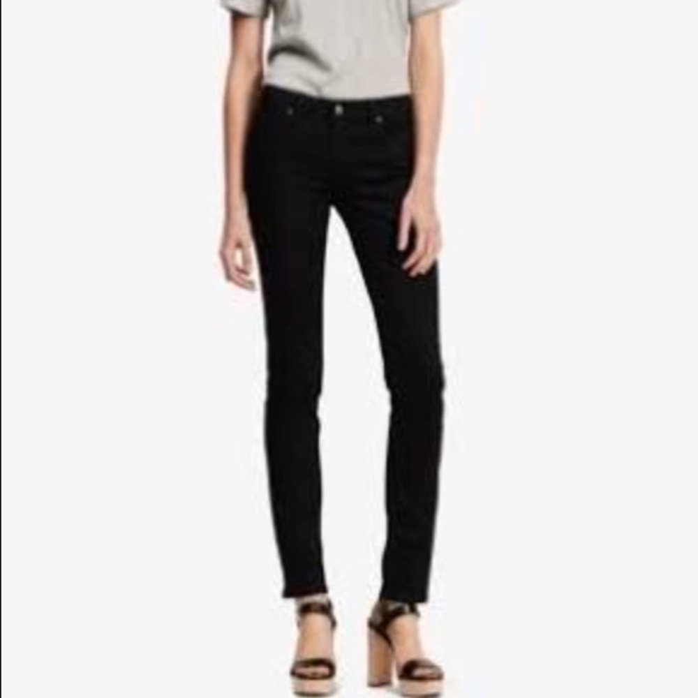 ⚡️Calvin Klein black straight leg stretch jeans 6